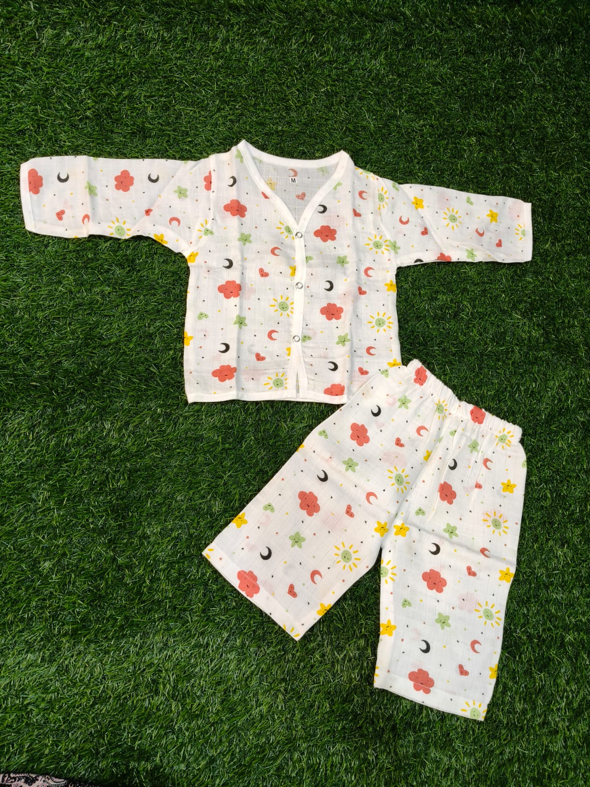 s4 Muslin Pant + Full Sleeves Top Set - Image 1