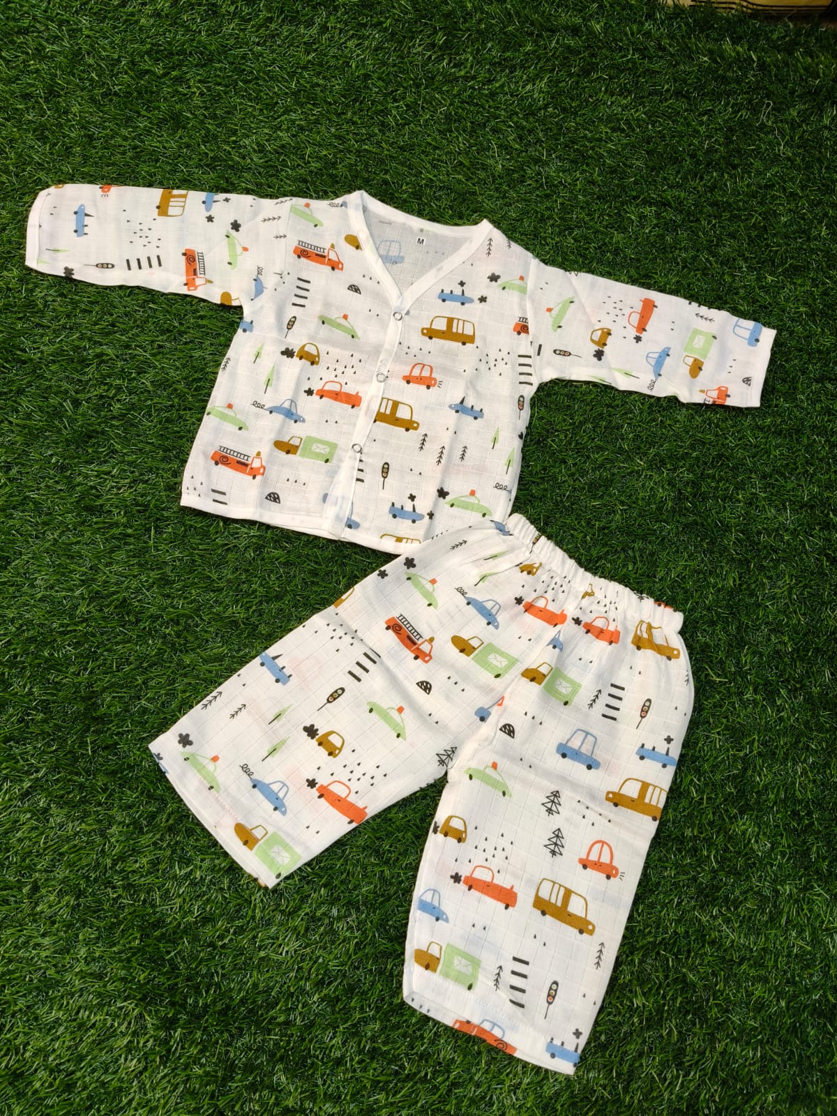 s8 Muslin Pant + Full Sleeves Top Set - Image 1