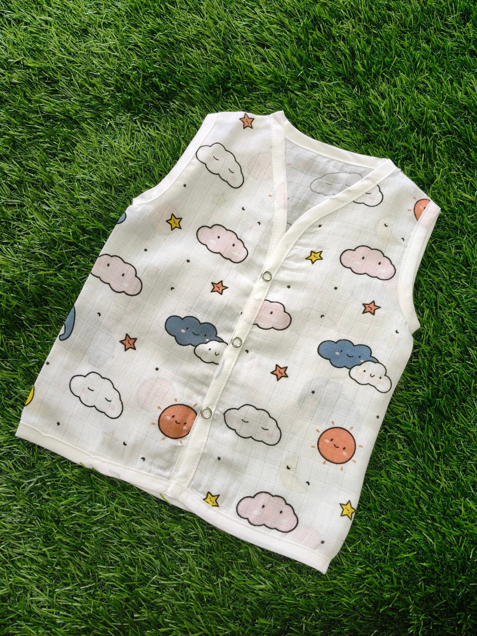 Cloud Elephant Muslin Jabla - Image 1