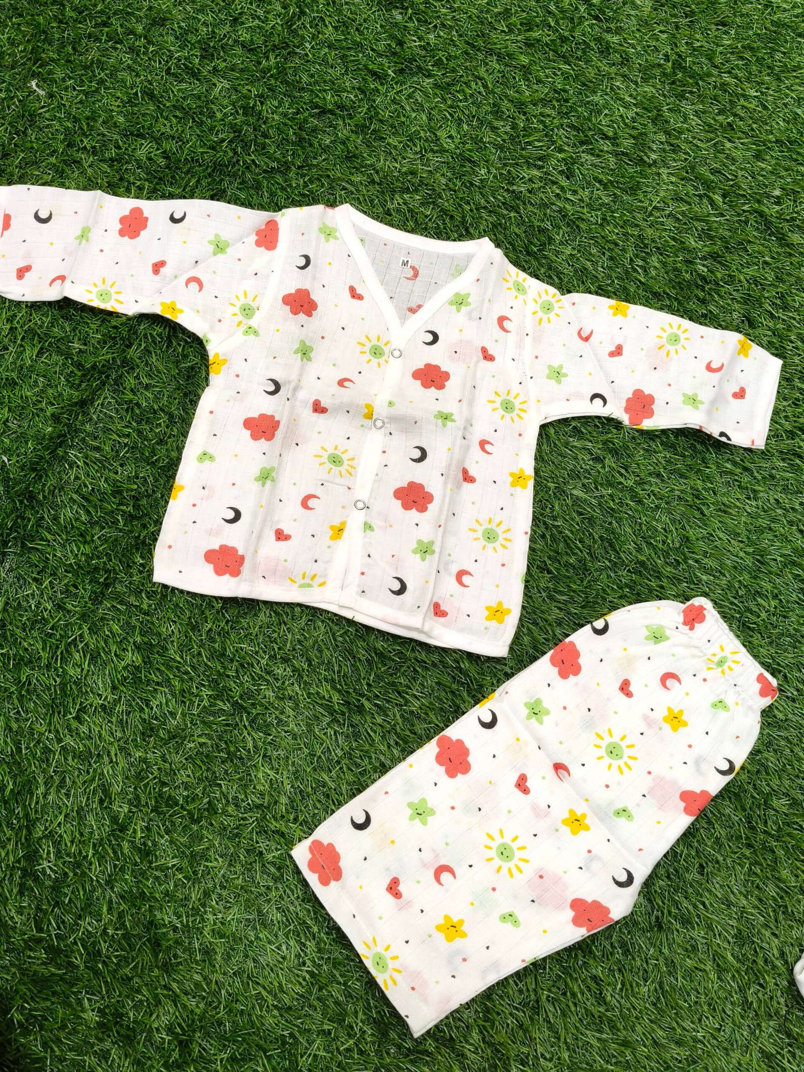 Sky Muslin Pant Set - Image 1